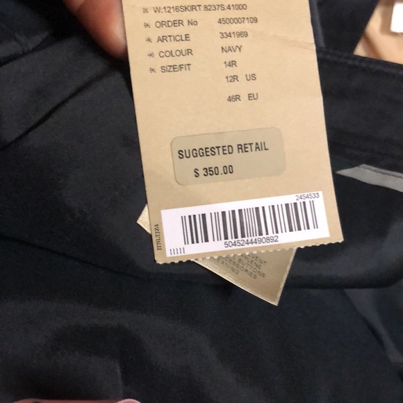 Burberry Skirts | Black Burberry Skirt | Color: Black | Size: 14 | - Picture 9 of 12